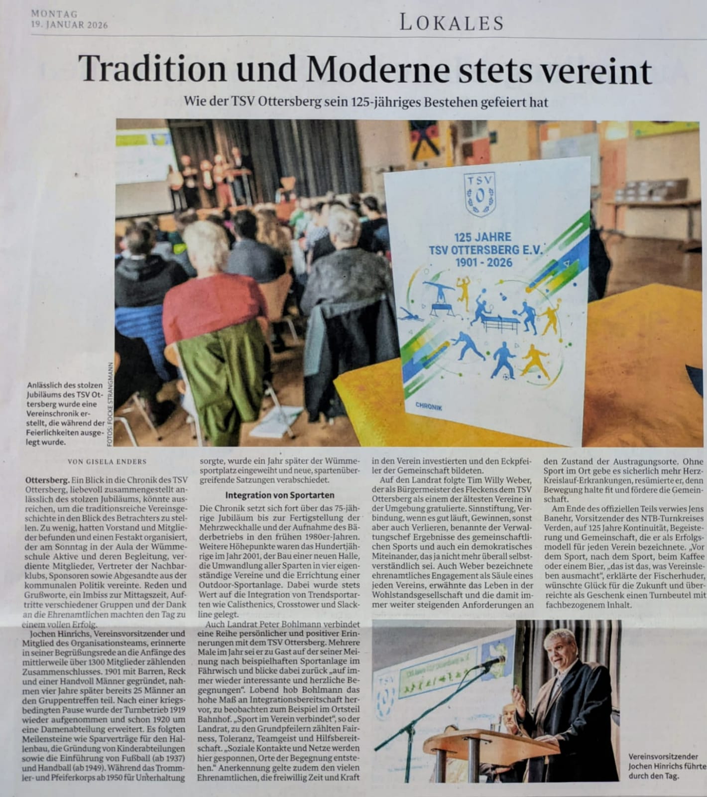 Zeitungsartikel Weserkurier